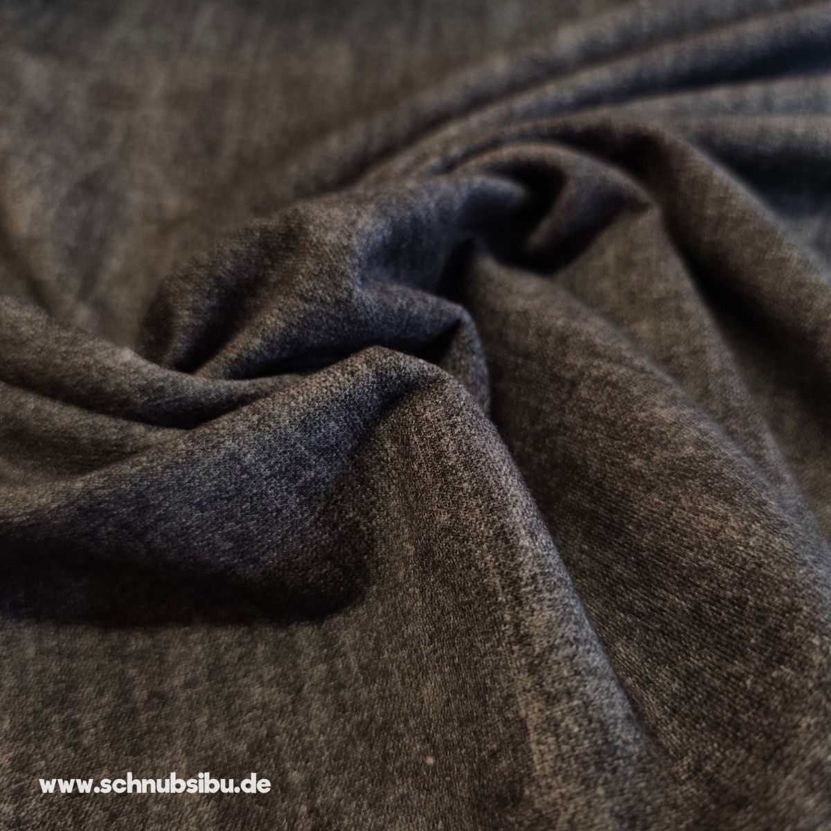 French Terry Denim New Collection grau
